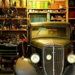 1920x1080px | free download | HD wallpaper: black car on garage ...